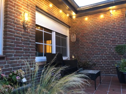 Dachterrasse in abendlicher Stimmung Dachterrasse